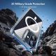 4. Zestaw ESR Classic Hybrid MagSafe + Szkło hartowane na iPhone 17 - przezroczyste