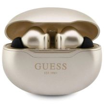 Słuchawki bezprzewodowe Guess Classic EST Bluetooth TWS - złote
