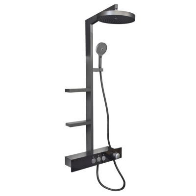 SHOWER SET DOMOLETTI METAL GREY