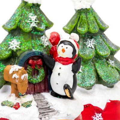 15. DEKORACJA ŚWIĄTECZNA GRAJĄCA PINGWIN