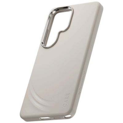 2. Etui CARE by PanzerGlass Flow Vanilla Qi na Samsung Galaxy S26 - beżowe
