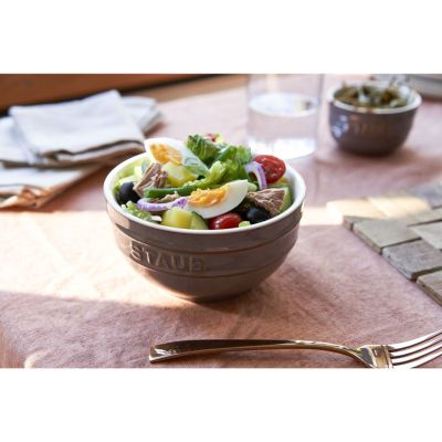 4. Staub Ceramique puchar 700 ml Szary Okrągły