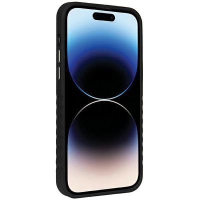 3. Etui Audi Synthetic Leather z MagSafe na iPhone 14 Pro - czarne