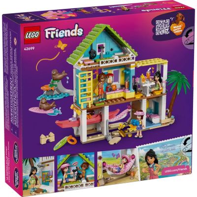 13. LEGO Friends 42699 Domek na plaży i foki