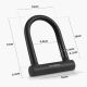 4. Zapięcie rowerowe Rockbros RKS610-BK U-lock - czarne