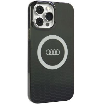 6. Etui Audi IML Big Logo MagSafe na iPhone 13 Pro / 13 - czarne