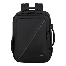 American Tourister Casual Backpack Ms plecak Plecak turystyczny Czarny Przetworzony politereftalan etylenu (rPET)