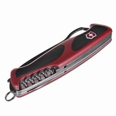 8. Scyzoryk Victorinox RangerGrip 79, 12 f, 130mm, czerwono-czarny