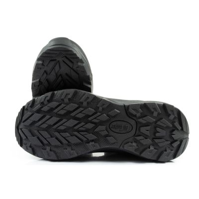 9. Lee Cooper buty sportowe damskie zimowe trekkingowe ocieplane czarne skóra ekologiczna
