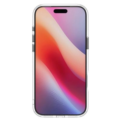 3. Etui Spigen Ultra Hybrid "S" MagSafe na iPhone 17 Pro - przezroczysto-białe