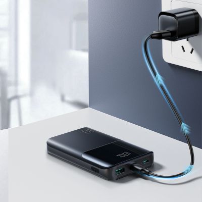 14. Powerbank Joyroom JR-QP191 Star Series Mini 10000mAh 22,5W z wyświetlaczem cyfrowym - czarny