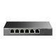 TP-Link TL-SF1006P przełącznik sieciowy Nie zarządzany Fast Ethernet (10/100) Obsługa PoE Czarny