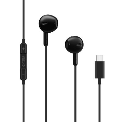2. Słuchawki przewodowe Tech-Protect Ultraboost Core G4 USB-C - czarne