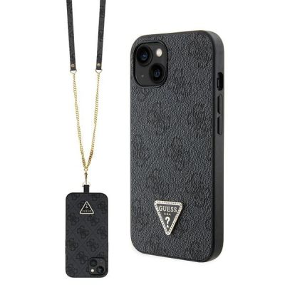 Etui Guess Crossbody 4G Metal Logo  naiPhone 13 / 14 / 15 - czarne