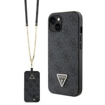 Etui Guess Crossbody 4G Metal Logo  naiPhone 13 / 14 / 15 - czarne