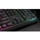 5. Klawiatura CORSAIR Tas K55 CORE BLACK RGB, Gumowa kopuła, Mechaniczna, USB