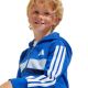 6. Dres dla dzieci adidas Seasonal Essentials Tiberio 3-Stripes Fleece niebieski JC7488
