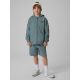 3. Bluza dresowa loose z kapturem chłopięca 4F 4FJRSS26TSWSM3052-46S