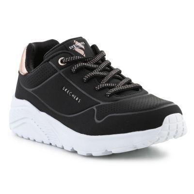 6. Buty Skechers Uno Lite Metallic Mode Jr 310384L-BLK