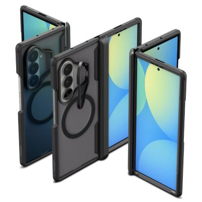 7. Etui Spigen Optik Armor Pro MagSafe na Samsung Galaxy Z Fold 8 Ultra - czarne