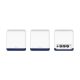 3. Mercusys Halo H50G (3-pack) Dual-band (2.4 GHz/5 GHz) Wi-Fi 5 (802.11ac) Biały Wewnętrzny