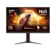 23. AOC G4 U27G4XM monitor komputerowy 68,6 cm (27") 3840 x 2160 px 4K Ultra HD LED Czarny, Czerwony