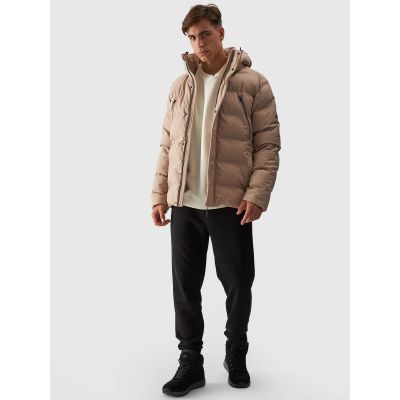 7. Kurtka puchowa z syntetycznym wypełnieniem membrana 10000 męska 4F 4FWAW24TDJAM512-83S