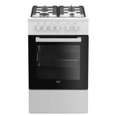 Kuchnia Beko FSS52020DW (Płyta gazowa; Piekarnik elektryczny; 500mm)