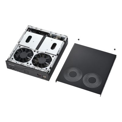 5. Shuttle DB860 komputer typu barebone Wielkość PC 1.35L Czarny Intel B860 LGA 1851 (Socket V1)