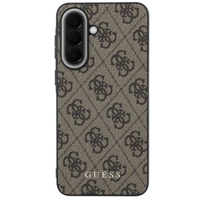 3. Etui Guess 4G Classic na Samsung Galaxy A37 5G - brązowe