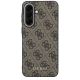 3. Etui Guess 4G Classic na Samsung Galaxy A37 5G - brązowe