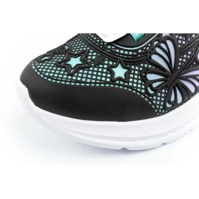 13. Skechers Jumpsters buty dziecięce sportowe dla dziewczynki brokatowe