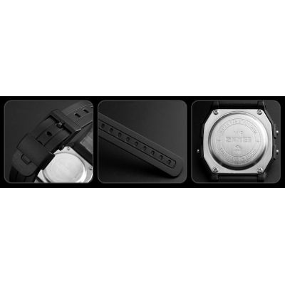 9. Zegarek Skmei 1412BKWT + BOX