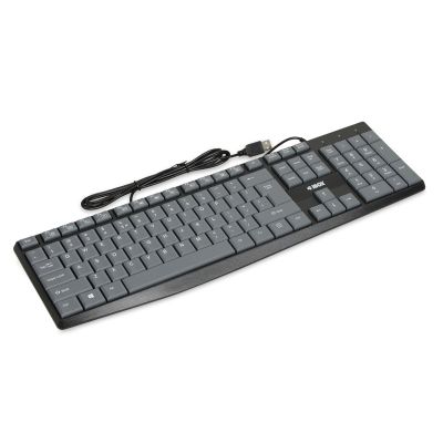 4. IBOX KLAWIATURA PRZEWODOWA ERIS, GREY