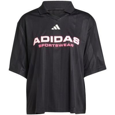 8. Koszulka damska adidas Tiro Q4 Polo czarna JN2749
