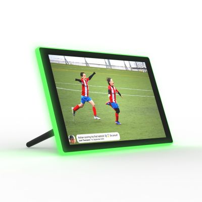 3. Denver PFF-1082 cyfrowa ramka na zdjęcia Czarny 25,6 cm (10.1") Ekran dotykowy Wi-Fi