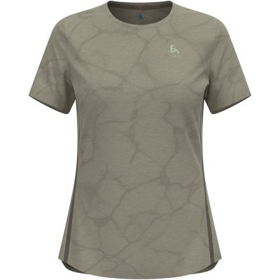 Koszulka damska Odlo ZEROWEIGHT ENGINEERED CHILL-TEC T-shirt crew neck s/s szara