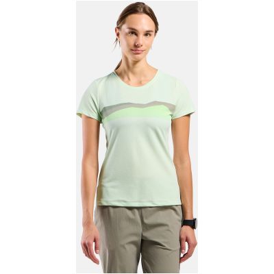 2. Koszulka damska Odlo F-DRY RIDGELINE T-shirt crew neck s/s zielona