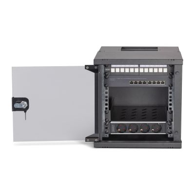 11. Digitus Zestaw sieciowy SOHO Pro, 254 mm (10") - 6U, 315 x 300 mm (szer. x gł.)