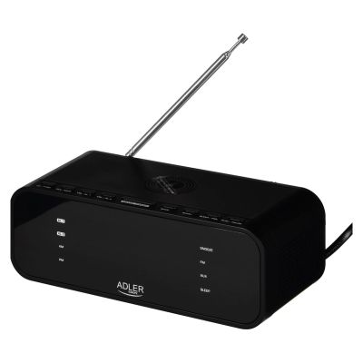 Radiobudzik ADLER AD 1192b czarny