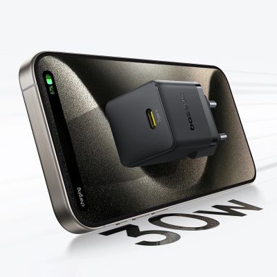8. Ładowarka sieciowa Baseus Palm 30W USB-C - biała