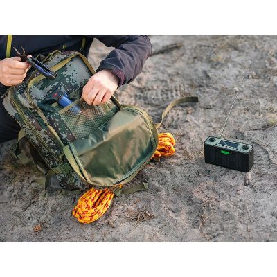 7. Plecak wyprawowy 16" Tracer Evo Camo 25L