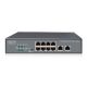 6. Przełącznik sieciowy niezarządzalny 19" 8x RJ45 10/100 Mb/s, 2x FastEthernet uplink, PoE+ 120W budżet
