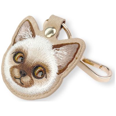 3. Etui Nimmy New Big Eyed Pet 2.0 Cat na lokalizator - brązowe