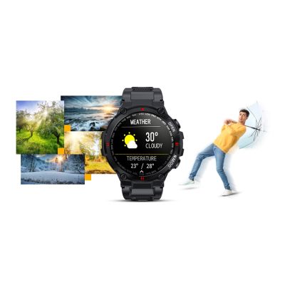 11. Smartwatch GIEWONT Czarny GW430-1