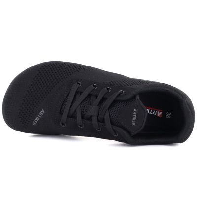 3. Półbuty sportowe lekkie komfortowe barefoot czarne Artiker 58C1912