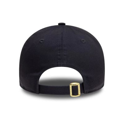 4. Czapka z daszkiem New Era 9FORTY MLB LA Los Angeles Dodgers Metallic Navy Strapback - 60595193