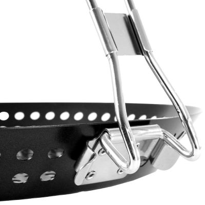 4. PATELNIA DO GRILOWANIA ZE SKŁADANYM UCHWYTEM NON STICK CZARNA