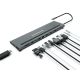 6. Stacja dokująca CONCEPTRONIC 12-1 USB-C->2xHDMI/3xUSB-A/DP/+ 18cm gr