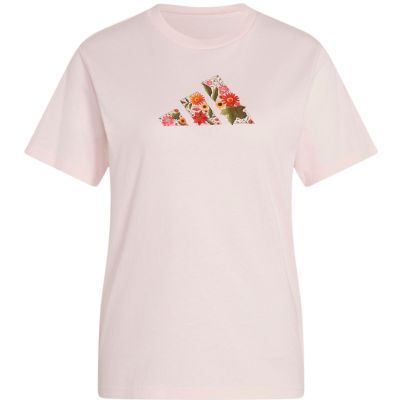 2. Koszulka damska adidas Floral Regular Graphic jasny róż KT2765